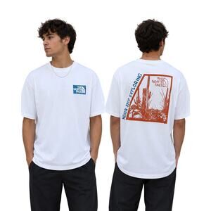 The North Face Camp Tee White Graphic T-Shirt XXL NWT